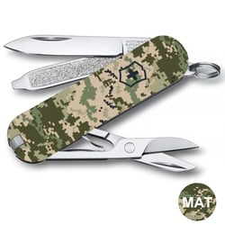 Складаний ніж 58 мм Victorinox CLASSIC SD ARMY Піксель 0.6223.3.W3940pw