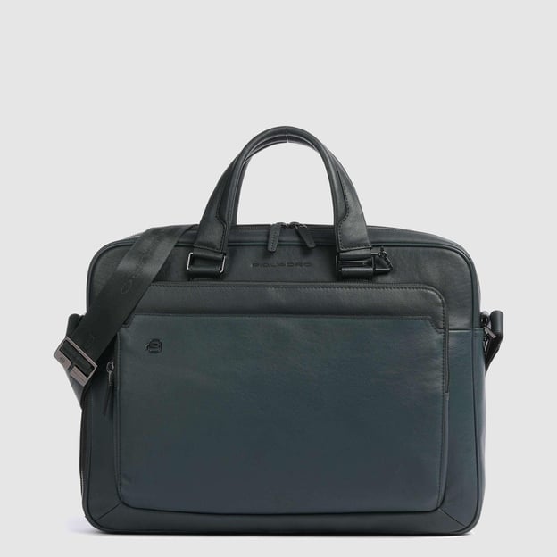 Сумка для ноутбука 15″ Piquadro BLACK SQUARE (B3) Green-Green CA4027B3_VEVE