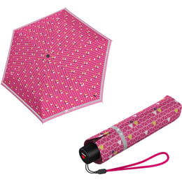 Парасолька дитяча Knirps Rookie Manual/Triple Pink Reflective Kn95 6050 8540