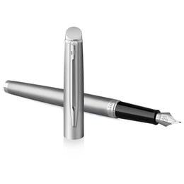 Ручка перова Waterman HEMISPHERE Essentials Stainless Steel CT FP F