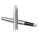 Ручка перьевая Waterman HEMISPHERE Essentials Stainless Steel CT FP F