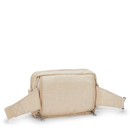 Сумка 2в1 Kipling ABANU MULTI Sparkled Beige (5DV)