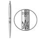 Ручка шариковая Parker JOTTER ARMY Stainless Steel CT BP Эмблема ВСУ + Трезубец ЗСУ