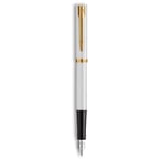 Ручка перова Waterman IMPRESSION White GT FP F