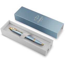 Ручка шариковая Parker IM Rituals Turquoise Green GT BP + Пакет Parker Rituals