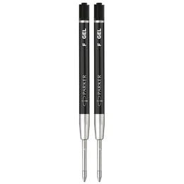 Стрижень Parker QuinkFlow GEL (Economy) гелевий чорний F (2 шт)