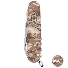 Швейцарський складаний ніж 91мм Victorinox CLIMBER ARMY Піксель пісочний 1.3703.7.W3944p