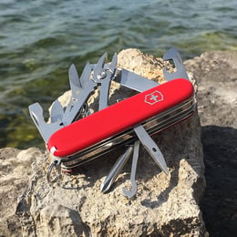 Швейцарський складаний ніж 91мм Victorinox DELUXE TINKER 1.4723