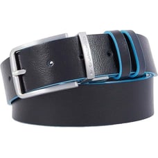 Ремень двусторонний Piquadro BLUE SQUARE (B2) Black-Blue CU6280B2_NBL