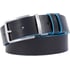 Ремінь двосторонній Piquadro BLUE SQUARE (B2) Black-Blue CU6280B2_NBL