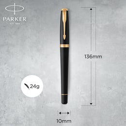 Ручка ролерна Parker URBAN Muted Black GT RB