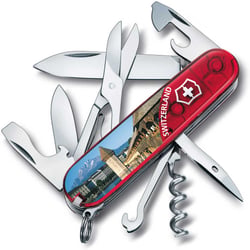 Швейцарский складной нож 91 мм Victorinox CLIMBER Lucerne 1.3703.TE1
