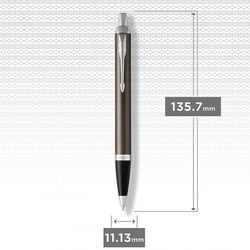 Ручка шариковая Parker IM Dark Espresso CT BP (блистер)