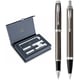 Подарунковий набір Parker IM Dark Espresso CT FP+BP (перова ручка + кулькова)