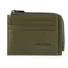 Картхолдер з монетницею Piquadro Obidos (W110) Green PP4822W110R_VE