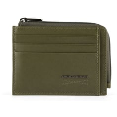 Картхолдер с монетницей Piquadro Obidos (W110) Green PP4822W110R_VE