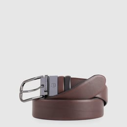 Ремінь двосторонній Piquadro BLACK SQUARE (B3) Bk.Brown-Black CU4877B3_TMN
