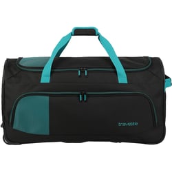 Дорожня сумка на колесах Travelite BASICS Black-Petrol TL9000277-02