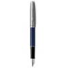 Ручка перьевая Parker SONNET Essentials Metal & Blue Lacquer CT FP F