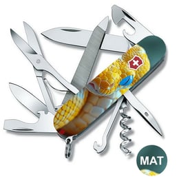 Швейцарський складаний ніж 91мм Victorinox MOUNTAINEER ANIMAL 1.3743.7.F1050pw