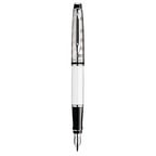 Ручка перьевая Waterman EXPERT Deluxe White CT FP F