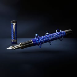 Ручка перьевая Parker DUOFOLD 100 Limited Edition Blue FP18 F