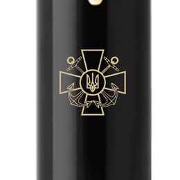 Ручка шариковая Parker IM ARMY Black GT BP Эмблема ВМС ВСУ