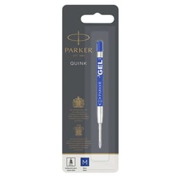 Стержень Parker QuinkFlow GEL гелевый синий М (в блистере)