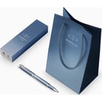 Ручка ролерна Parker IM Rituals Peaceful Blue CT RB + Пакет Parker Rituals