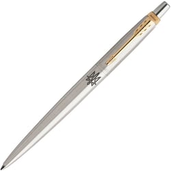 Ручка кулькова Parker JOTTER UKRAINE Stainless Steel GT BP Тризуб геометрія