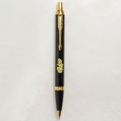 Ручка шариковая Parker IM UKRAINE Black GT BP Цветы