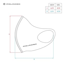 Маска багаторазова Piquadro RE START Red-Green L AC5486RS_R2-L