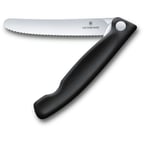 Нож кухонный складной 11 см (серрейтор) Victorinox SWISS CLASSIC Paring 6.7833.FB