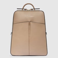 Жіночий рюкзак для ноутбука 15,6″ Piquadro ASHLEY (W134) Beige CA6456W134_BE