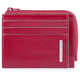Картхолдер з монетницею Piquadro BLUE SQUARE (B2) Red PP4822B2R_R