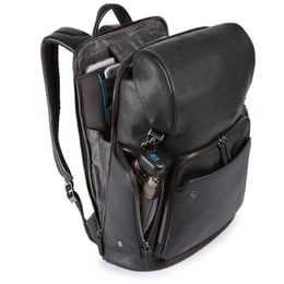 Рюкзак для ноутбука 15,6″ Piquadro BLACK SQUARE (B3) Black CA4534B3_N