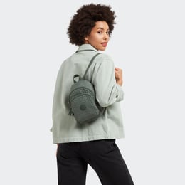Рюкзак Kipling NEW DELIA COMPACT Green Emb (F6C)