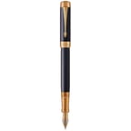 Ручка перова Parker DUOFOLD Prestige Blue Chevron GT FP18 F