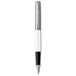 Ручка перьевая Parker JOTTER Originals White CT FP F