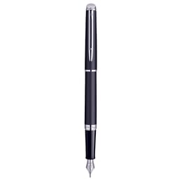 Ручка перова Waterman HEMISPHERE Matte Black CT FP F