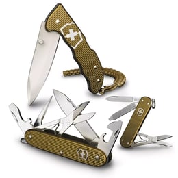 Швейцарський складаний ніж 93мм Victorinox PIONEER X Terra Brown 0.8231.L24