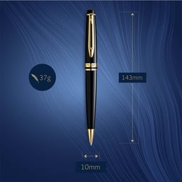 Ручка кулькова Waterman EXPERT Black GT BP