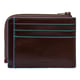Картхолдер з монетницею Piquadro BLUE SQUARE (B2) Cognac PP4822B2R_MO
