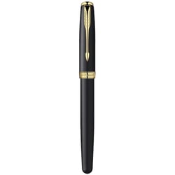 Ручка перьевая Parker SONNET Matte Black GT FP F