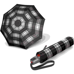 Парасолька-автомат Knirps T.200 Medium Duomatic/Check Black&White Kn95 3201 5280