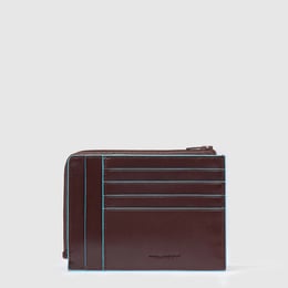 Картхолдер з монетницею Piquadro BLUE SQUARE (B2) Cognac PU1243B2R_MO