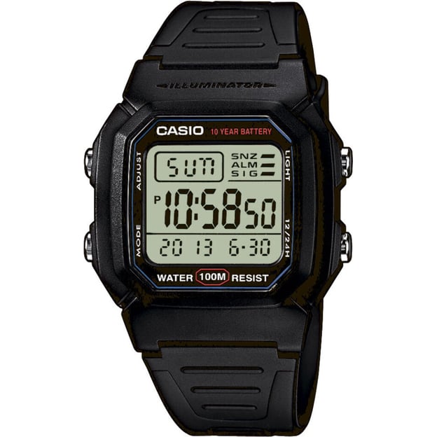 Годинник 44 мм Casio STANDARD Digital W-800H-1AVEF