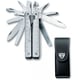 Мультитул Victorinox SWISSTOOL 3.0323.L + чорний шкіряний чохол
