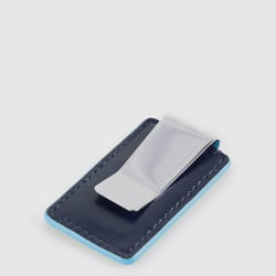 Затискач для банкнот Piquadro BLUE SQUARE (B2) Navy Blue PP4857B2_BLU2