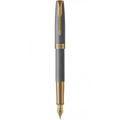 Ручка перова Parker SONNET Cisele Silver GT FP18 F